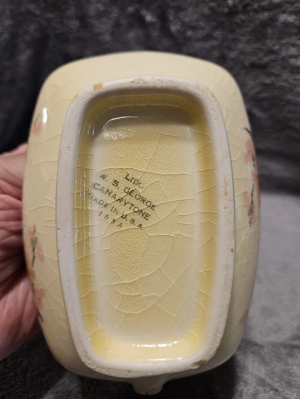 Vintage W.S. George gravy boat